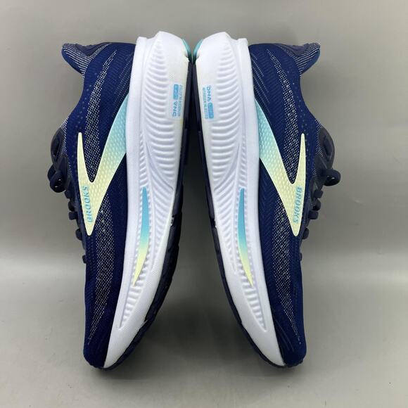 Brooks Ghost 17 Running Shoes Womens Size 9 B Blue Comfort Cushion Low Sneakers - Picture 6 of 10